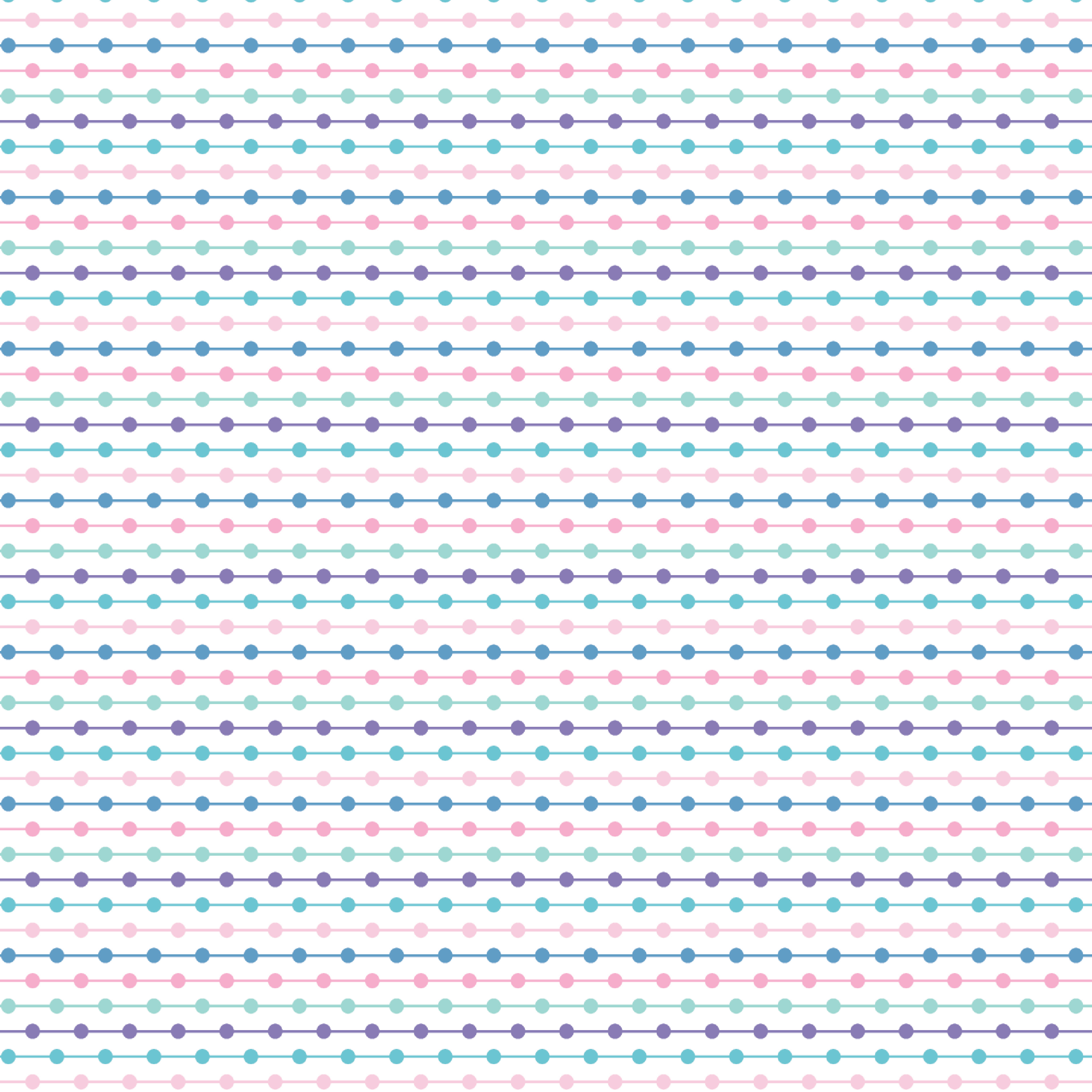 P1225 | Mermaid Polka Dot Stripes Pattern Acrylic Sheets - CMB Pattern Acrylic
